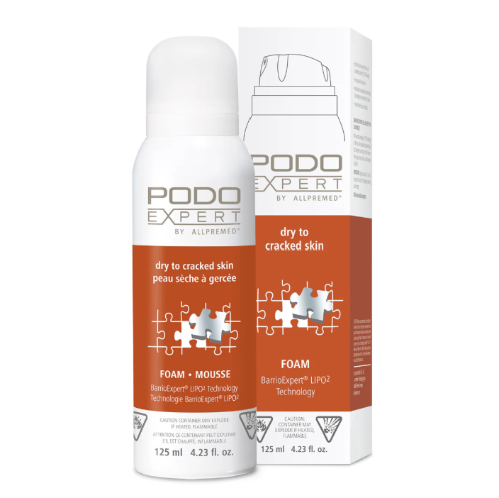 PodoExpert Dry, Cracked Skin Foam (125 ml)